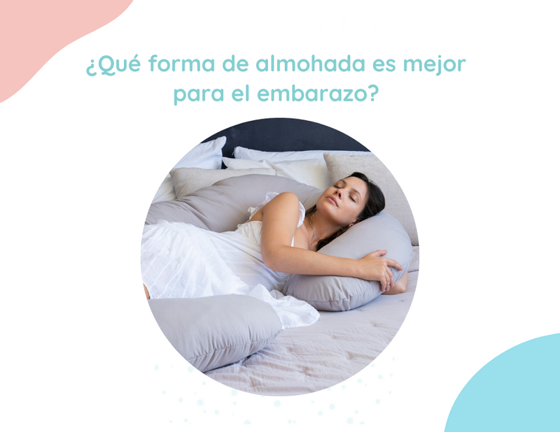 ¿Qué forma de almohada es mejor para el embarazo?