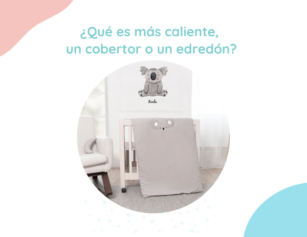 ¿Qué es más caliente, un cobertor o un edredón?