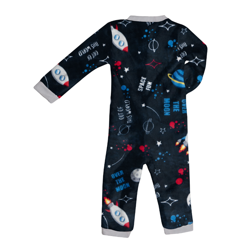 Set Pijamitas (mameluco) Galaxy & Velvet Gray