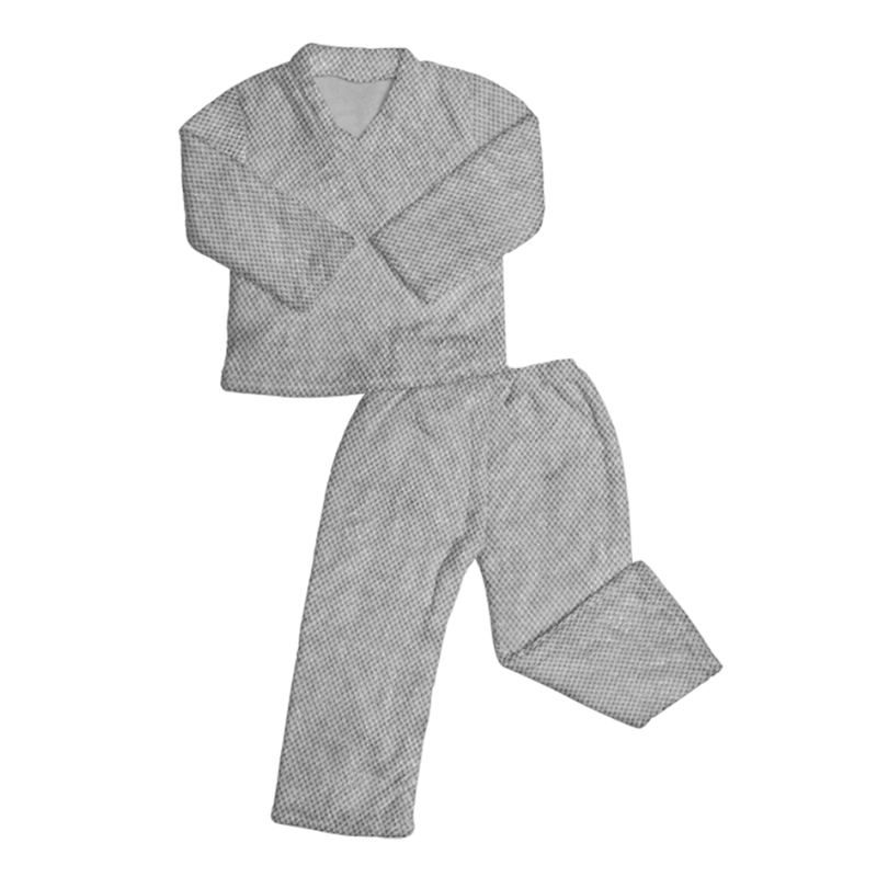 Pijamita Velvet Gray (2 piezas)