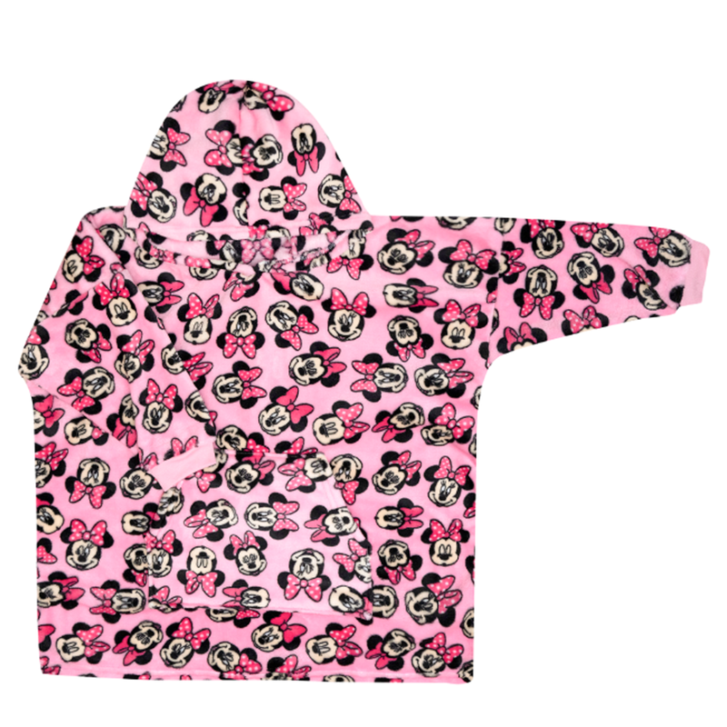 Sudadera cobija afelpada Pink Minnie 4-8 años