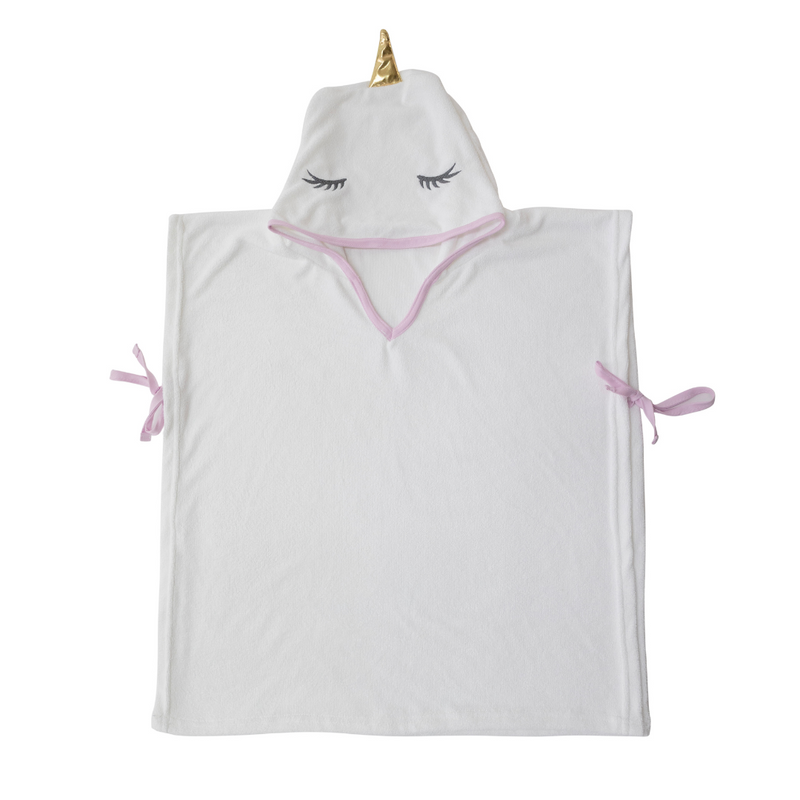 Poncho de Baño Unicornio