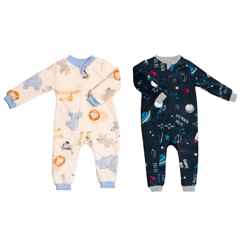 Set Pijamitas (mameluco) Galaxy & Junglita